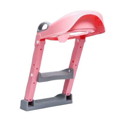 Imagen 2 del producto Asiento Adaptador De Baño Escalera Pelela Rosada
