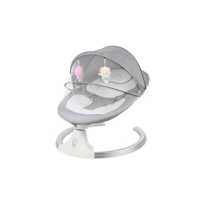 Silla Mecedora Electrica Inteligente Bebés Multifuncion Gris