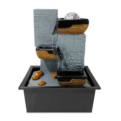 Imagen 2 del producto 	
Fuente de Agua Tronco Multi Cascada 3 Niveles con Iluminación LED