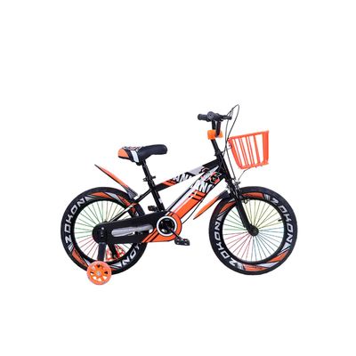 Bicicleta de montaña para Niños Luces LED y Colores Aro 12 Naranja