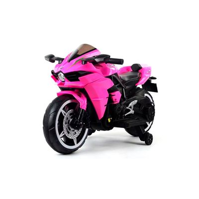 Moto Electrica Alta Gama Luces Led Y Sonidos Rosada