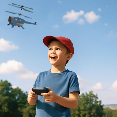 Imagen 2 del producto Helicóptero Avion Recargable Niños Control Remoto C128