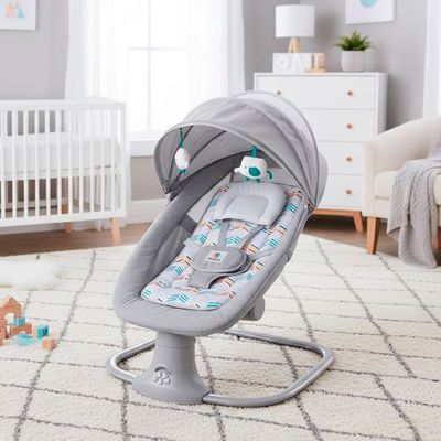 Imagen 2 del producto Silla Mecedora Columpio Inteligente eléctrico con Bluetooth para bebé