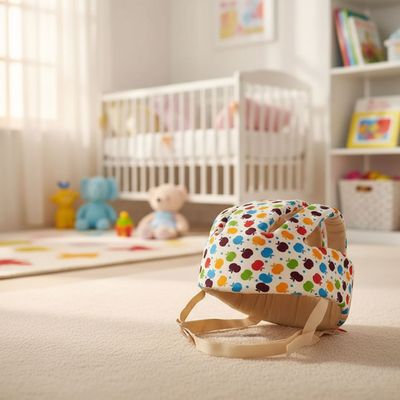 Imagen 2 del producto Casco Bebe Protector Antigolpe Seguridad Gateo