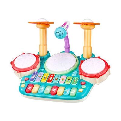 Imagen 2 del producto Batería Juguete Piano Musical Didáctico 5 En 1 Micrófono