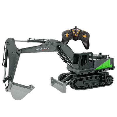 Camión Excavadora con Luces, Sonido y Batería Recargable