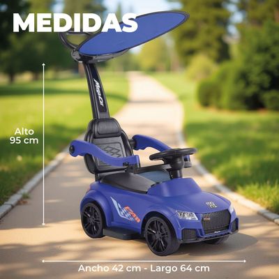 Imagen 2 del producto Auto Correpasillo Con Mango Sombrilla, Luces y Sonido