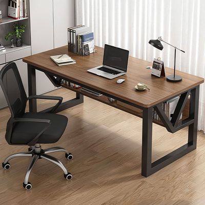 Imagen 2 del producto Escritorio Oficina Brown Moderno con Repisa 140X60cm