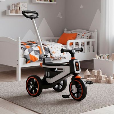 Imagen 2 del producto Triciclo Coche a Pedal 2 en 1 con Mango Desmontable