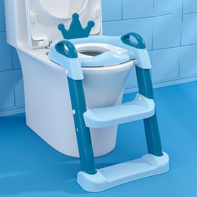 Imagen 2 del producto Escalera Asiento Adaptador De Baño Pelela Niños Azul