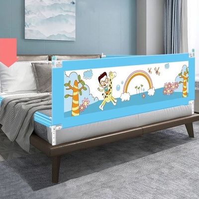 Imagen 2 del producto Baranda de Cama Seguridad Para Bebe Plegable 180 cm. Celeste