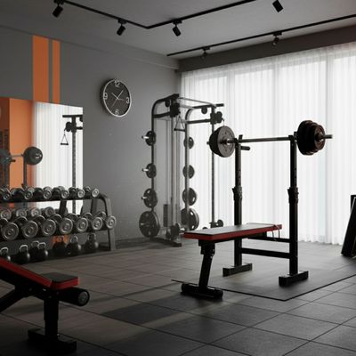 Imagen 2 del producto Press Banca Abdominal Reclinable Para Pesas Con Rack