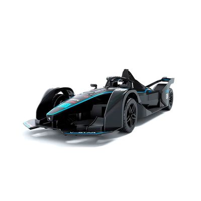Auto De Carreras F1 Escala A Control Remoto Celeste