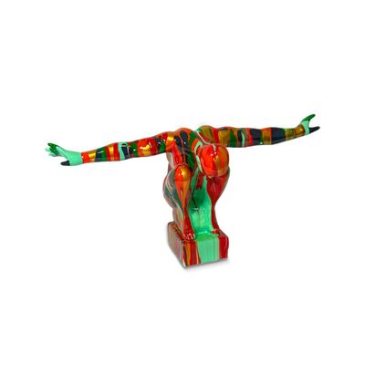 Imagen 2 del producto Adorno Deco Escultura Abstracta Atleta en Equilibrio 