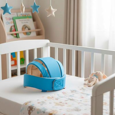 Imagen 2 del producto Casco Bebe Protector Antigolpe Seguridad Gateo