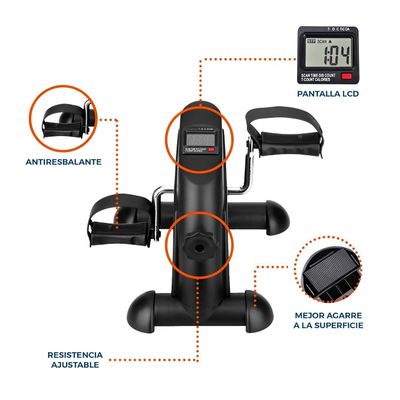 Imagen 2 del producto Pedalera Mini Bicicleta Manos/pies Y Contador Pro