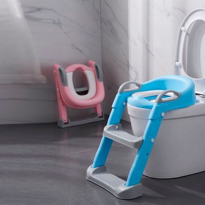 Imagen 2 del producto Asiento Adaptador De Baño Escalera Pelela Celeste