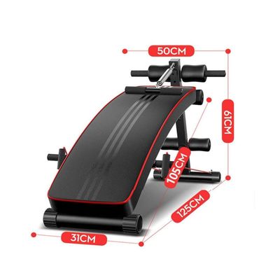 Imagen 2 del producto Banca Abdominales Full Pro Biceps Triceps Con Bandas Sportime