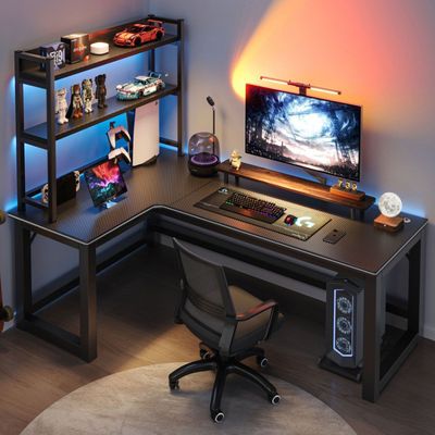 Imagen 2 del producto Escritorio Oficina Blacky L Izquierdo 120x80 cm