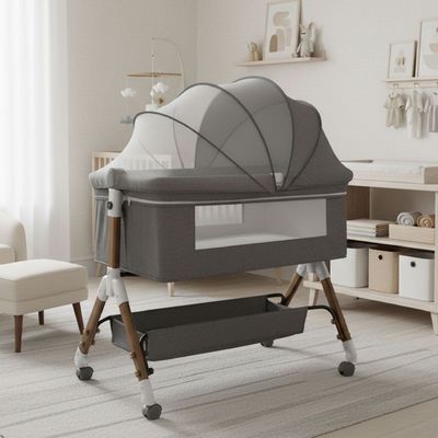 Imagen 2 del producto Cuna Colecho Moises Bebe Mecedora Con Mudador