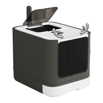 Imagen 2 del producto Arenero Cerrado con Bandeja 2 puertas, Baño Gatos y Pala