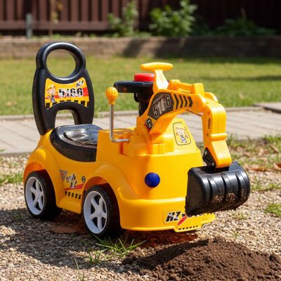 Imagen 2 del producto Correpasillo Caminador Andador Retroexcavadora Luces y Sonido