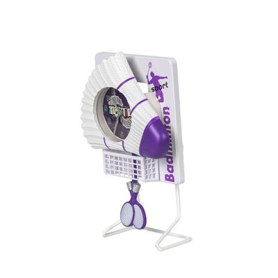 Imagen 2 del producto Reloj Despertador Inalambrico Badmington Morado