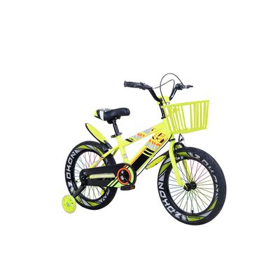 Imagen 2 del producto Bicicleta de montaña para Niños Luces LED y Colores Aro 12 Amarilla