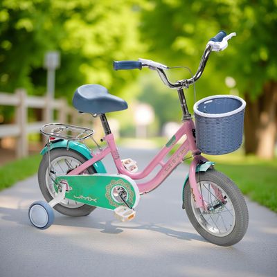 Imagen 2 del producto Bicicleta Infantil Aro 12 Aprendizaje con Rueditas y Canasto