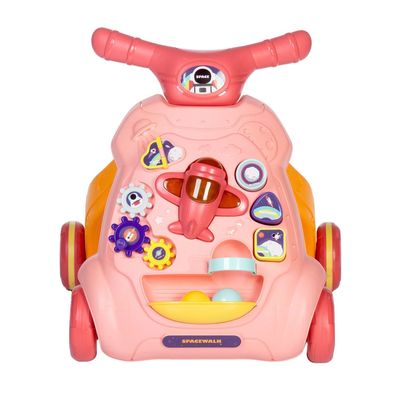 Imagen 2 del producto Andador Caminador Didactico Correpasillos Rosado