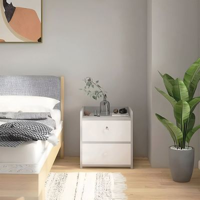 Imagen 2 del producto Velador Grey 2 Cajon Con 1 Llave 41x34x26 Cm