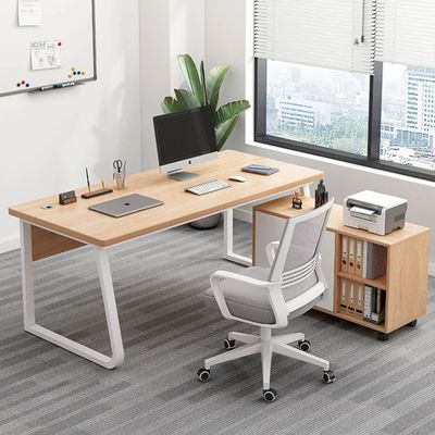 Imagen 2 del producto Escritorio Oficina Round Leg Posh Antideslizante Maple 140cm