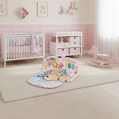 Imagen 2 del producto Gimnasio Alfombra Bebe Piano 3 en 1 Little Bear 