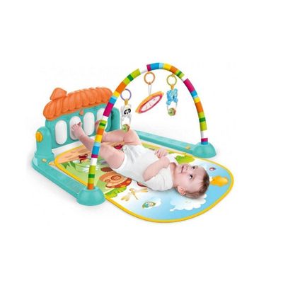 Gimnasio 3 en 1 Musical para bebe Piano Didactico
