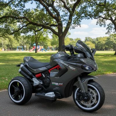 Imagen 2 del producto Moto Niños Electrica 3 Ruedas Extreme Speed Luces y Sonido