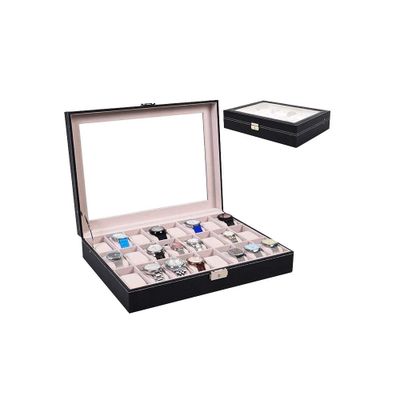 Imagen 2 del producto Caja Estuche Organizador de 24 Relojes de Lujo