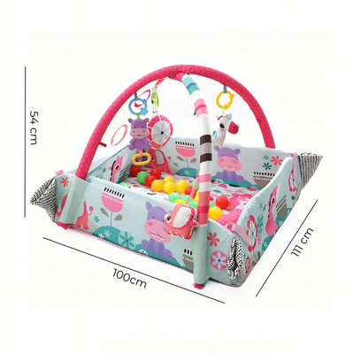 Imagen 2 del producto Gimnasio Cuna Alfombra de Actividades Acolchada 6 en 1