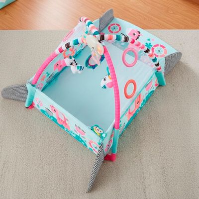 Imagen 2 del producto Gimnasio Cuna Alfombra de Actividades Acolchada 6 en 1