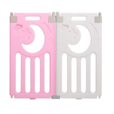 Imagen 2 del producto Corral de Seguridad Bebe Multiformas 8+2 Plegable Rosado