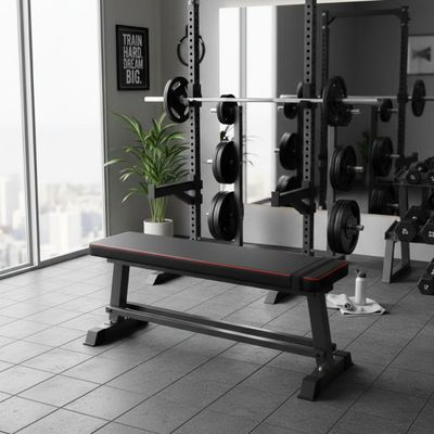 Imagen 2 del producto Banca Abdominal Doble Soporte Firme y Acolchado Grueso