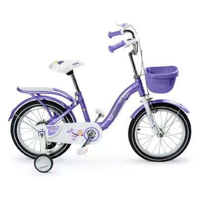 Bicicleta Niña Infantil De Paseo Owl Rueditas Aro 12