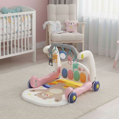 Imagen 2 del producto Gimnasio Alfombra Caminadora Bebe Musical 4 en 1 Little Bear