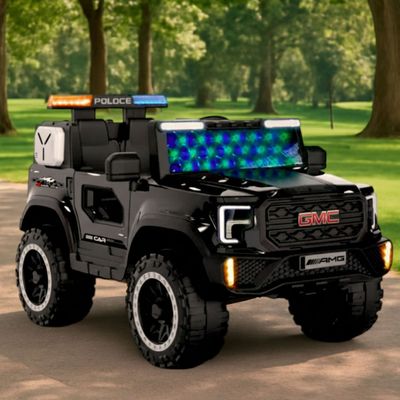 Imagen 2 del producto Auto Eléctrico Policia Niños Luces LED y Sonido Realista