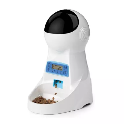 Dispensador Automatico Alimento Comida Mascota Con Audio