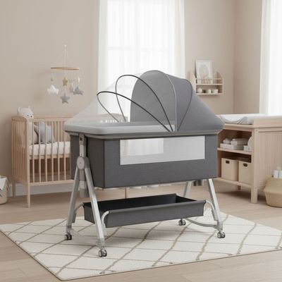 Imagen 2 del producto Cuna Colecho Moises Bebe Mecedora 4 Alturas  Safe&soft