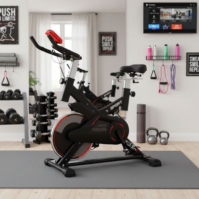 Imagen 2 del producto Bicicleta Spinning Profesional Q4 con Monitor