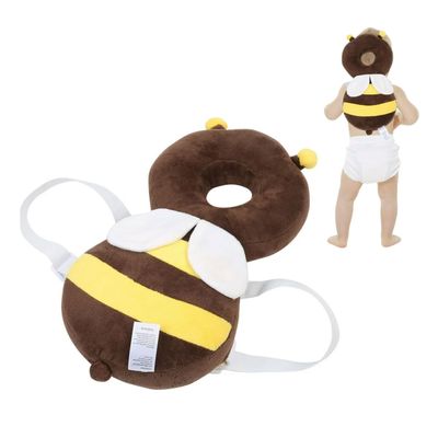 Mochila Protectora Cabeza Bebes Cojin Antigolpes Abejita