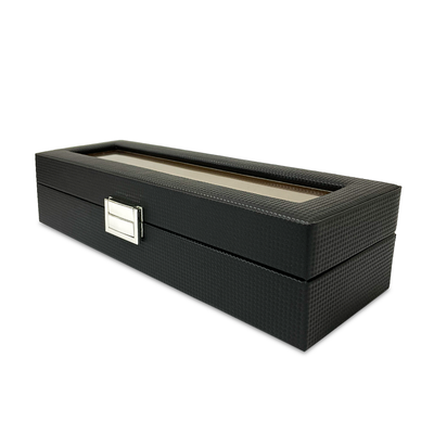 Caja Estuche Organizador De 6 Relojes De Lujo