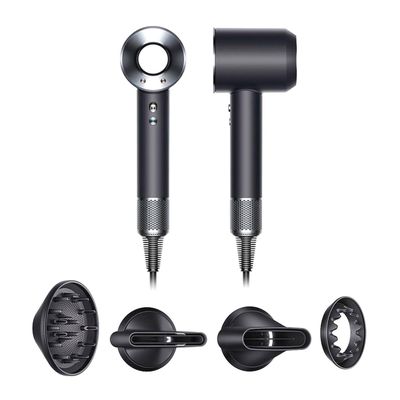 Secador De Pelo Supersonic Con Difusor Gris Cromado