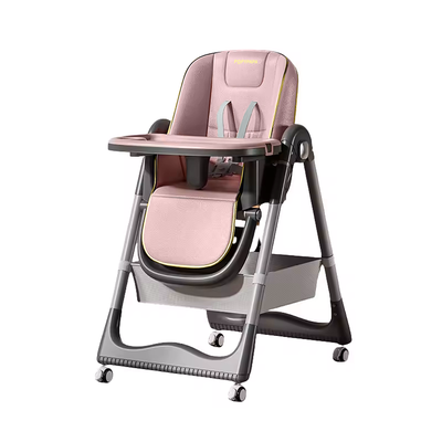 Silla De Comer Respaldo Y Altura Ajustable Plegable S-330